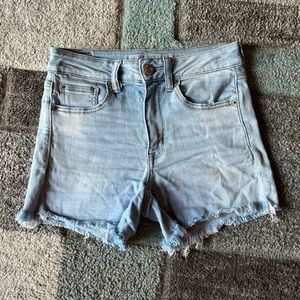 American Eagle Light-wash Jean Shorts